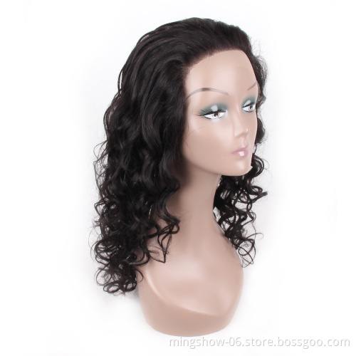 Curly Lace Frontal Wigs Pre`Plucked With Baby Hair Glueless Short Lace Front Human Hair Bob Wigs Brazilian Remy Hair Wig